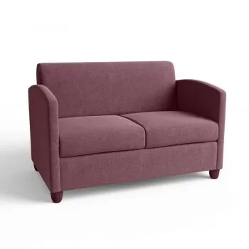 Bastian Double Seater Lounge With Timber Legs