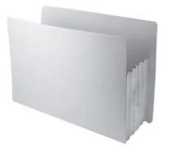 EnviroFile Concertina Folder White