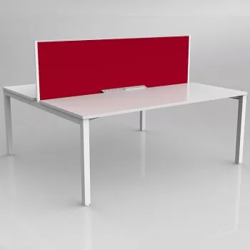 Avay Shared Desks 2 User Double Sided Workspace