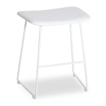 Albin Backless Stool With Seat Pad
