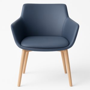 Aura Chair - 4 Leg Timber