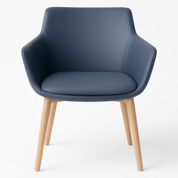 Aura Chair – 4 Leg Timber