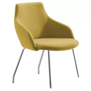 Gold 4 Leg Chair