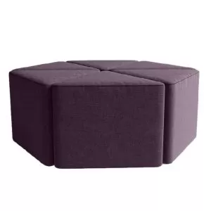 Hexagon Ottoman Set