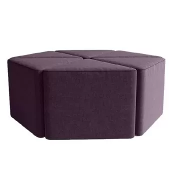 Hexagon Ottoman Set