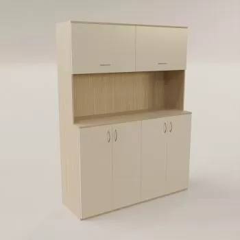 Hob Storage Cabinet With Hinged Doors