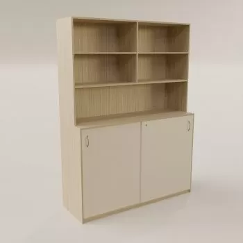 Hob Storage Cabinet With Sliding Doors