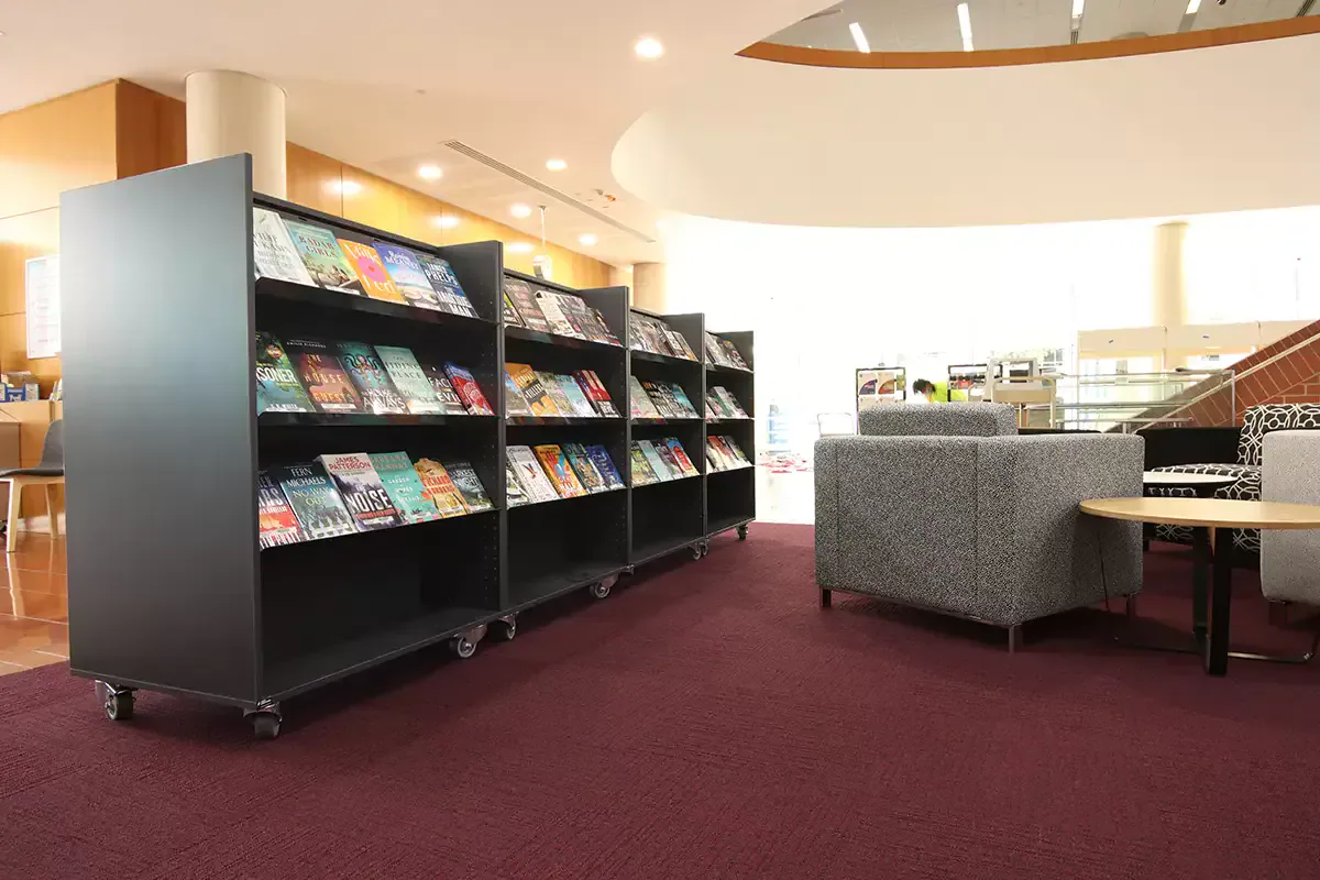 What are the best library shelving designs? Abax Kingfisher