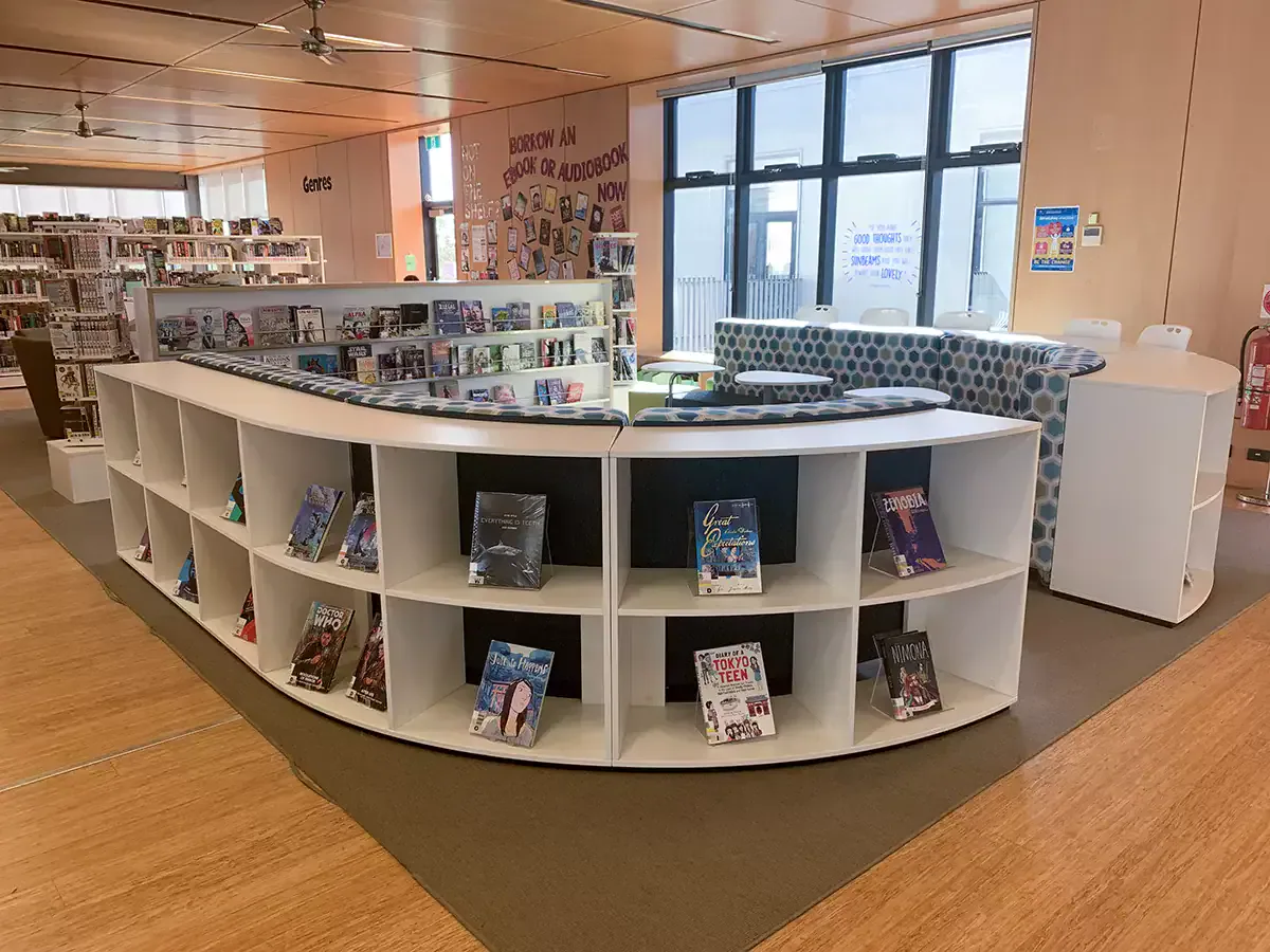 What are the best library shelving designs? Abax Kingfisher