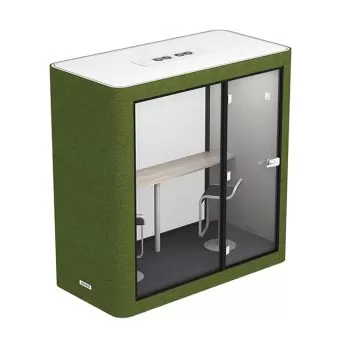 Chatty Booth With Bench | 2 User