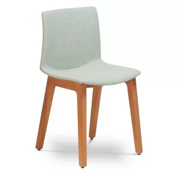 Kanvas Chair Timber Base – Fully Upholstered