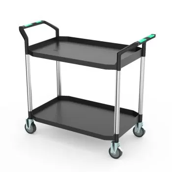 ISG Laboratory Trolley Large 2 Shelf