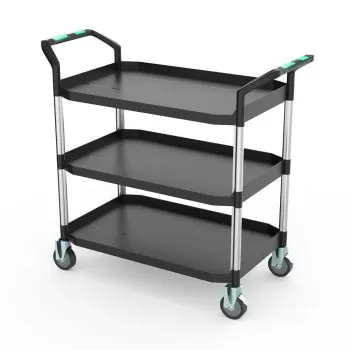 ISG Laboratory Trolley Large 3 Shelf