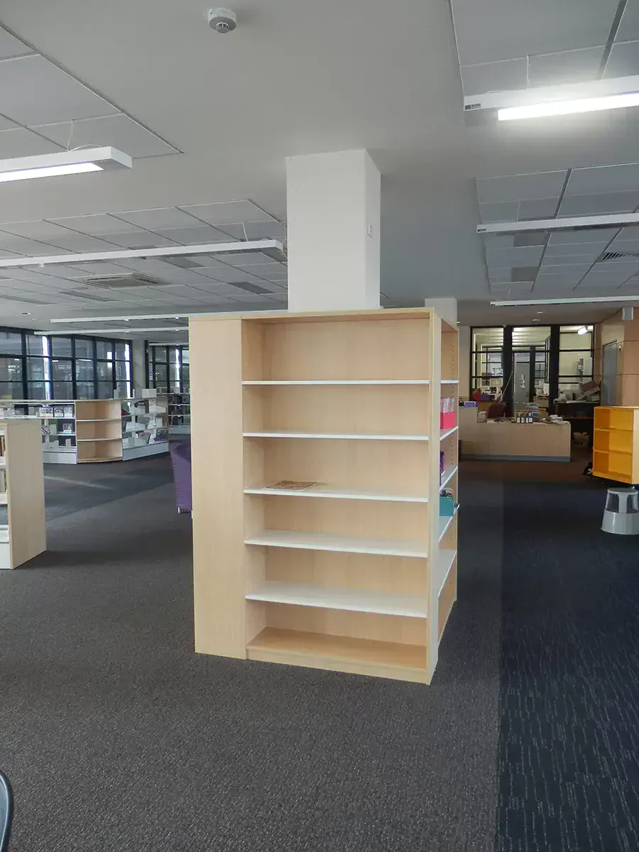 What are the best library shelving designs? Abax Kingfisher