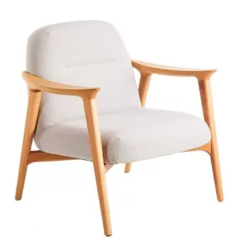 Puffy Chair – Timber Base