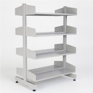 Kingfisher Double Sided Mobile Shelving Unit - 1600H