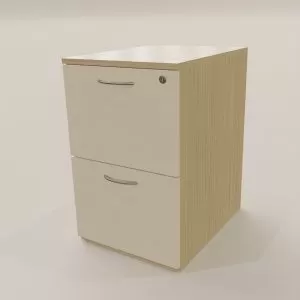 Spacemaker Melamine Vertical Filing Cabinet