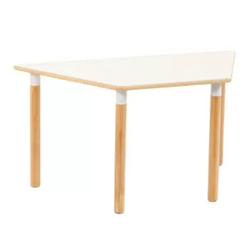 LittleLuxe Trapezoid Timber Table