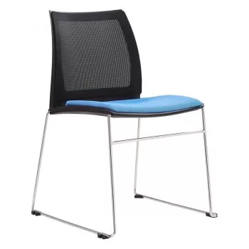Vinn Mesh Back Upholstered Chair