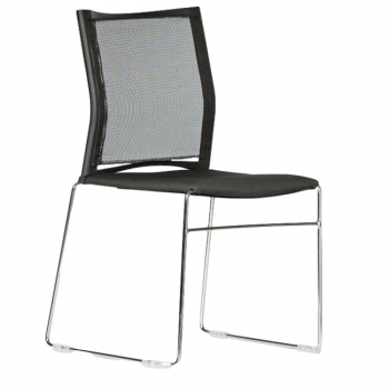 Web Chair With A Mesh Back & Seat Pad