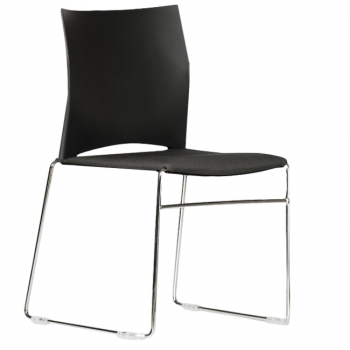 Web Chair With A Seat Pad